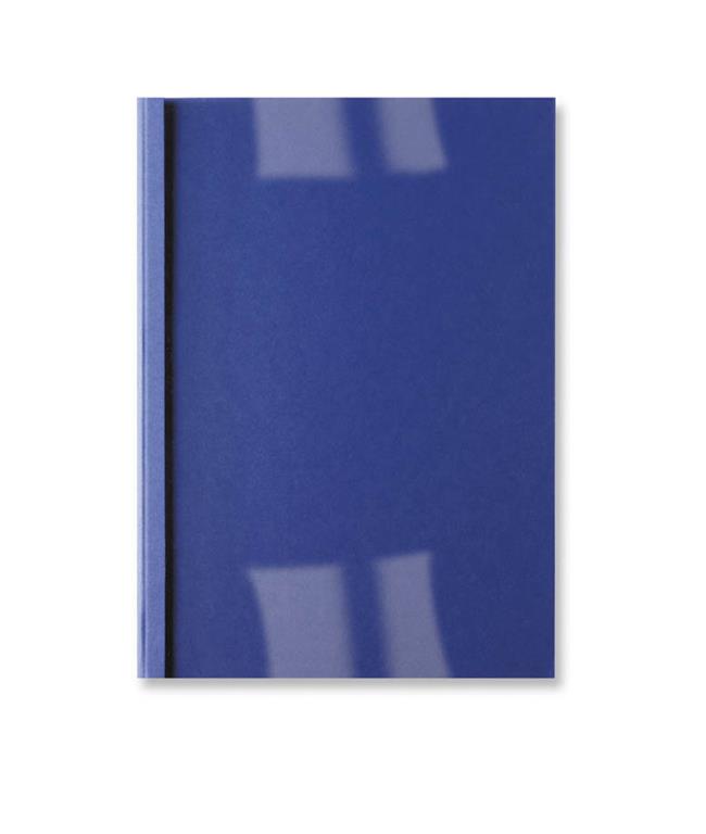 GBC Platnice 1,5 mm, modre, usnje, 10 kos