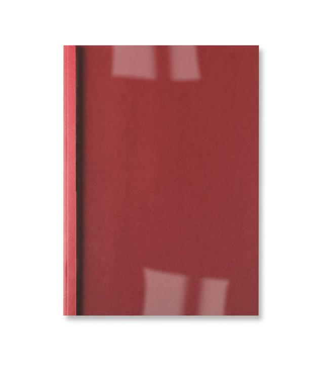 GBC Platnice 3 mm, rdeče, usnje, 10 kos