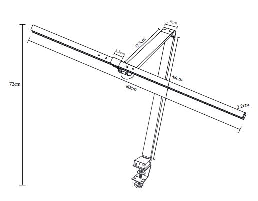 Alco Pisarniška svetilka 937
