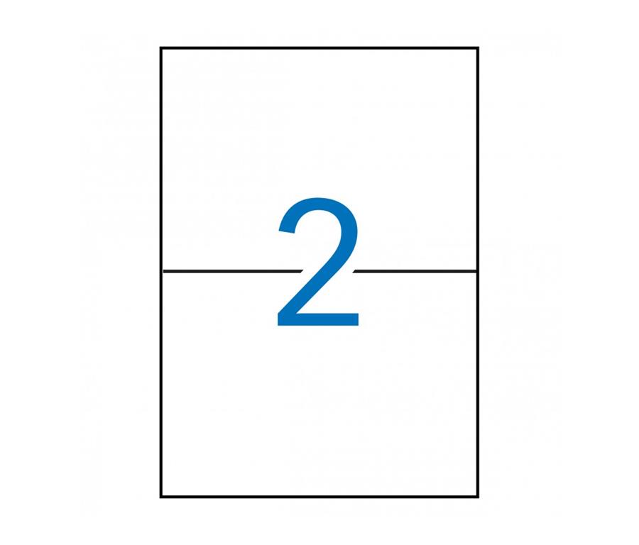 Apli Bele nalepke 210 x 148 mm, 2/stran