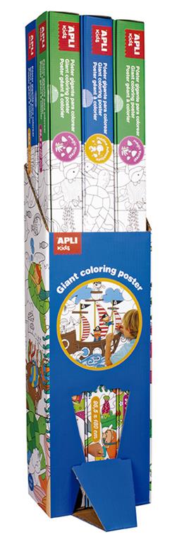 Apli Samolepilni poster veliki - pobarvanka