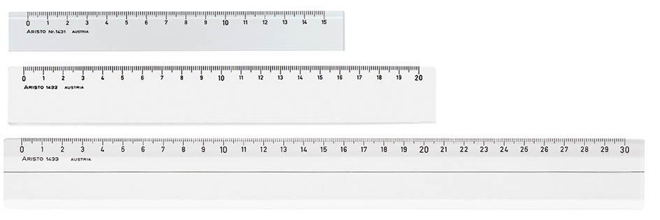 Aristo Ravnilo pleksi VELIKOSTI