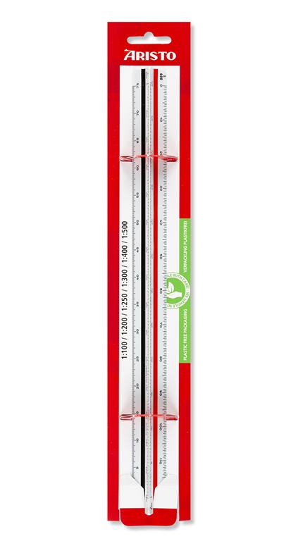 Aristo Trirobno ravnilo blister