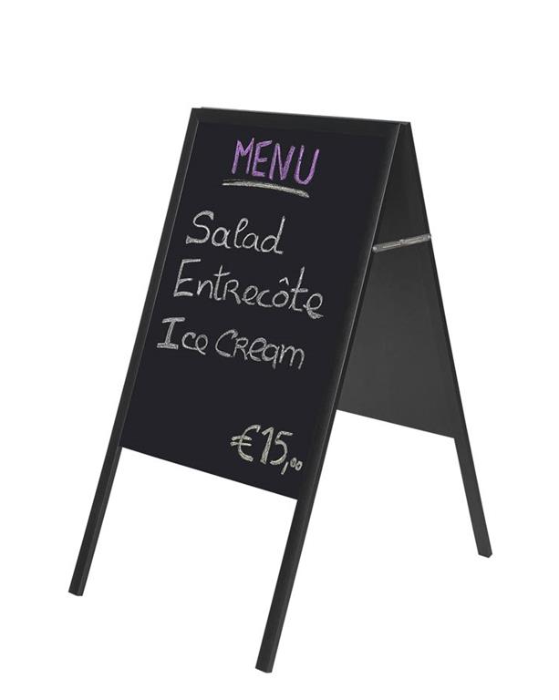 Bi-Office A-tabla 60 x 90 cm, črna