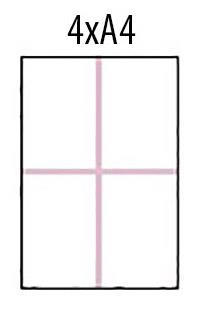 Bi-Office Oglasna omarica s ključem 4 x A4