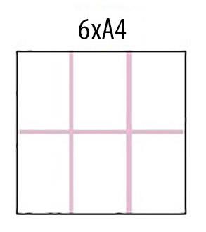 Bi-Office Oglasna omarica s ključem 6 x A4