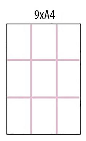 Bi-Office Oglasna omarica s ključem 9 x A4