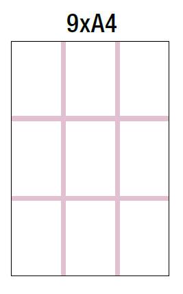 Bi-Office Oglasna omarica zunanja s ključem 9xA4