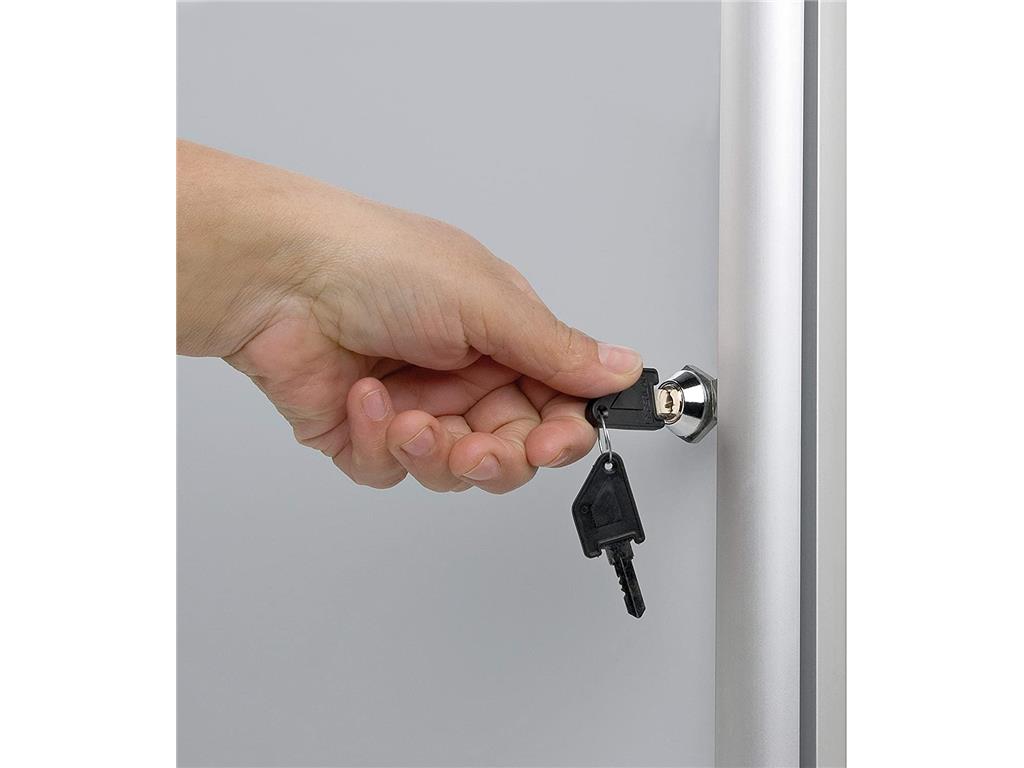 Bi-Office Oglasna omarica s ključem 1 x A4