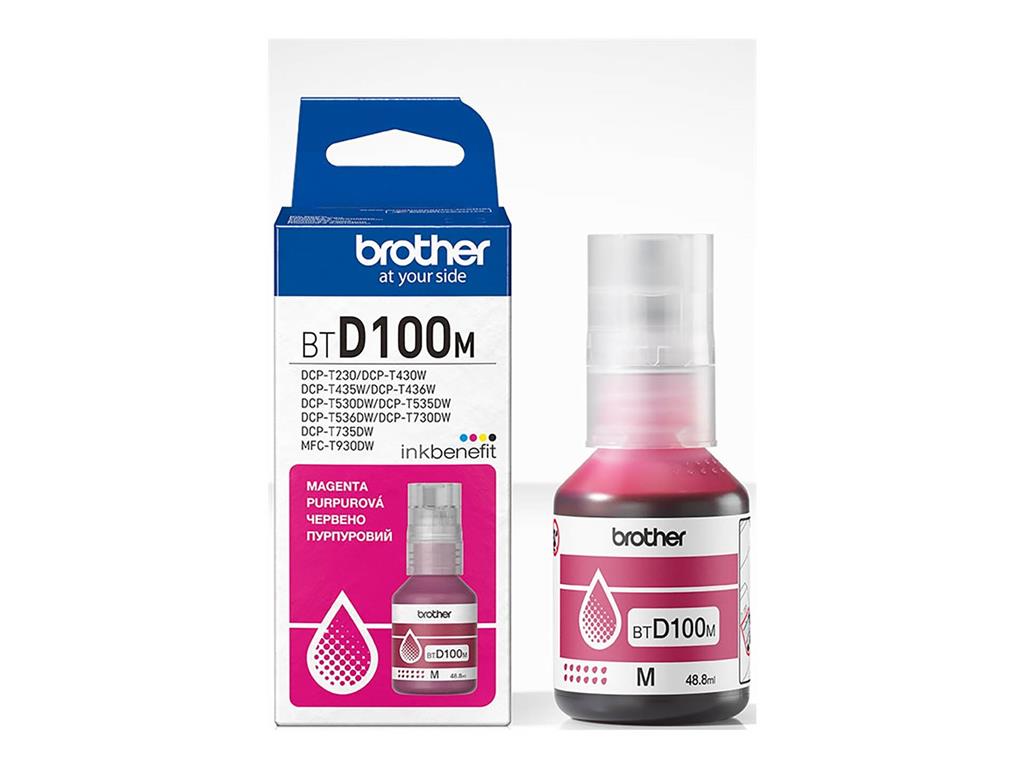 Brother Kartuša D100M, magenta, 5.000 strani