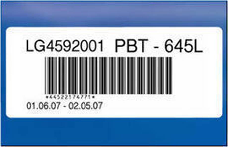 Brother DK11208 Večje nalepke 38x90mm
