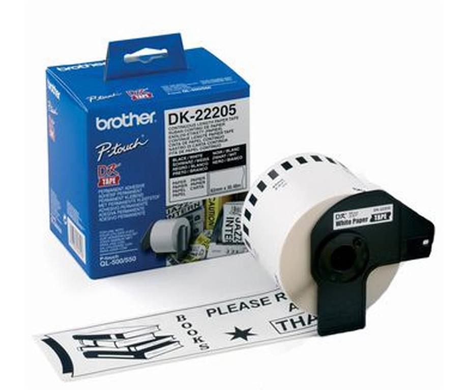 Brother DK22205 Neskončne nalepke - papir