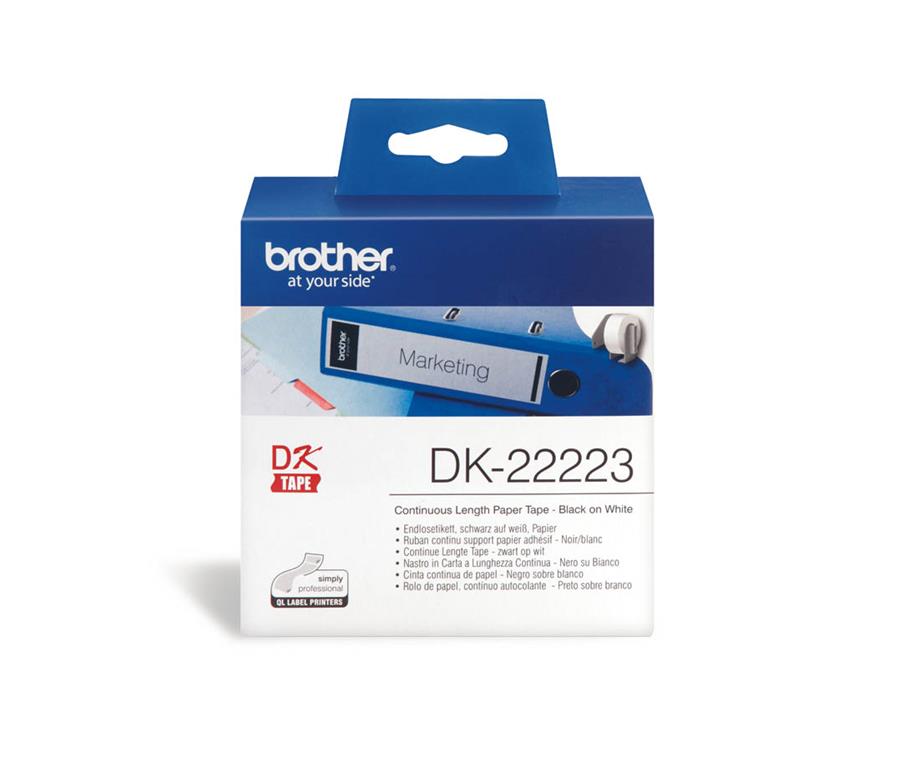 Brother DK22223 Neskončne nalepke - papir