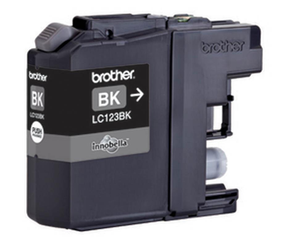 Brother Kartuša LC123BK, črna, 600 strani
