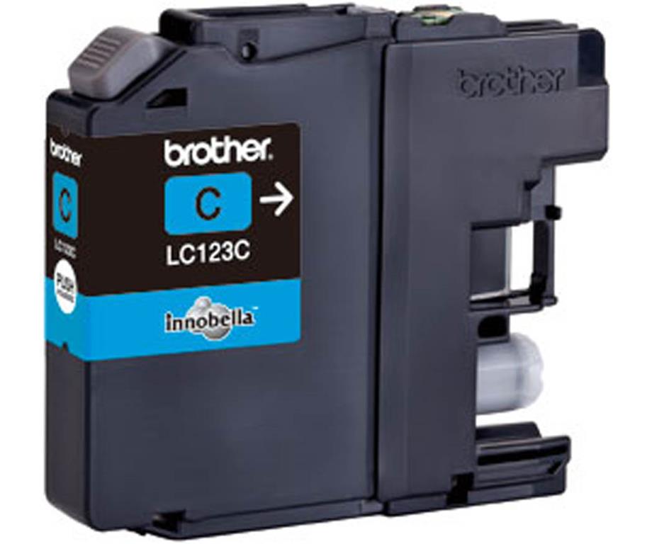 Brother Kartuša LC123C, cyan, 600 strani