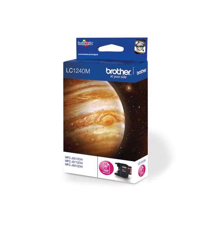 Brother Kartuša LC1240M, magenta, 600 strani