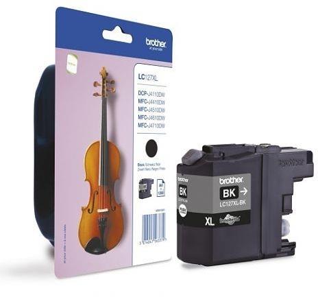 Brother Kartuša LC127XLBK, črna, 1200 strani