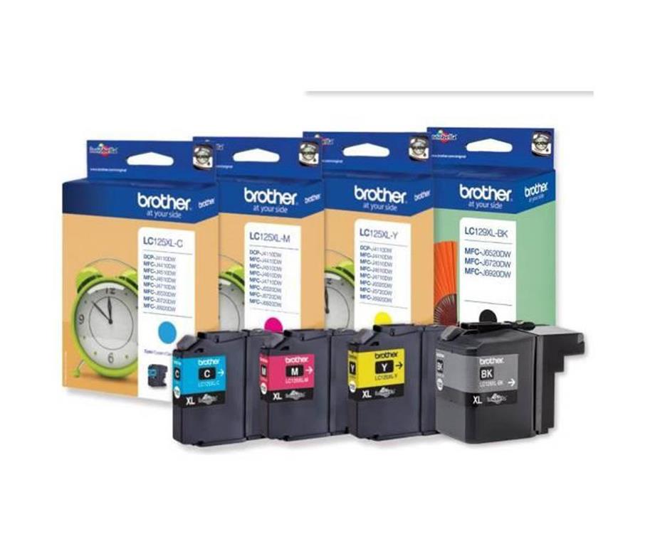 Brother Kartuša LC129XL, ValuePack 2.400/1.200