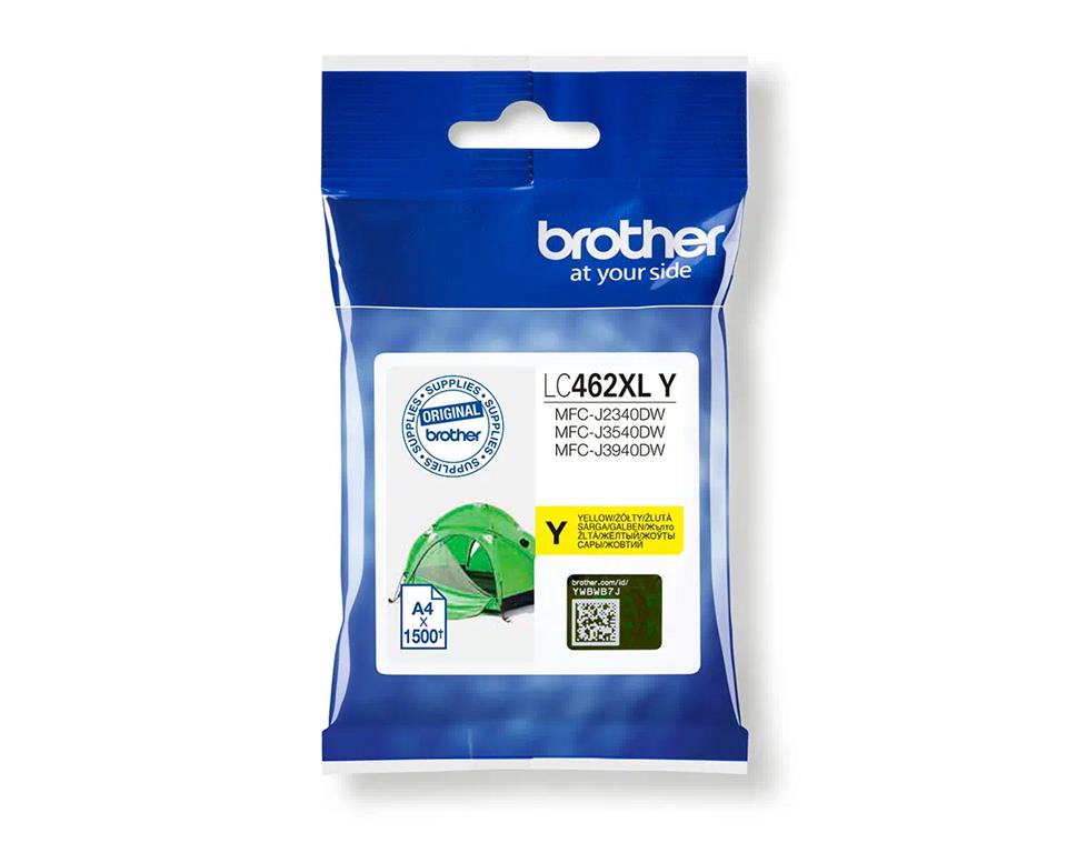 Brother Kartuša LC462XLY, yellow, 1.500 strani