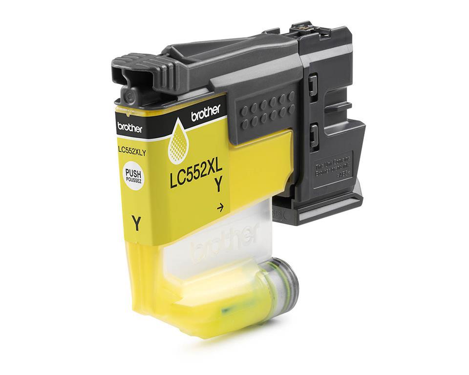 Brother Kartuša LC552XLY, yellow, 1.500 strani