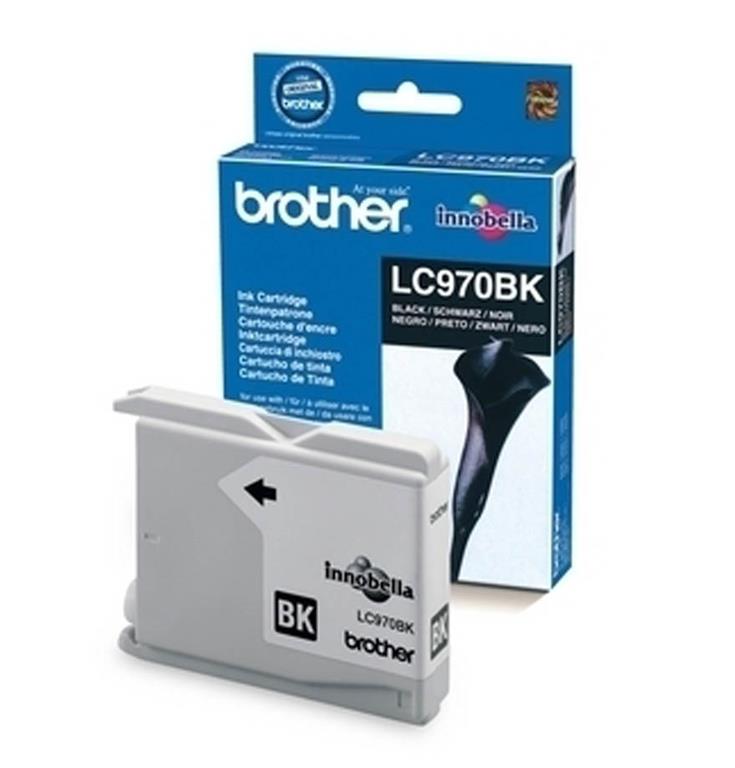 Brother Kartuša LC970BK, črna, 350 strani