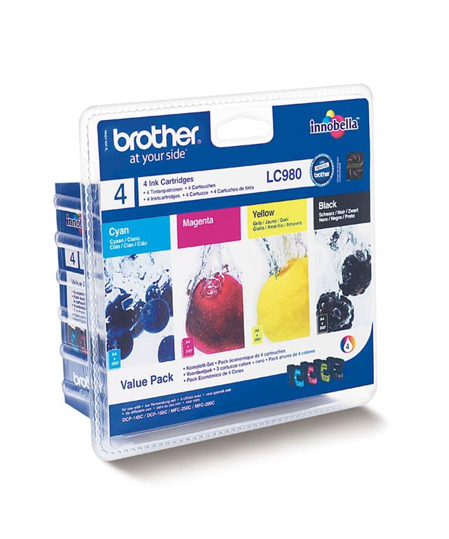 Brother Kartuša LC980, ValuePack