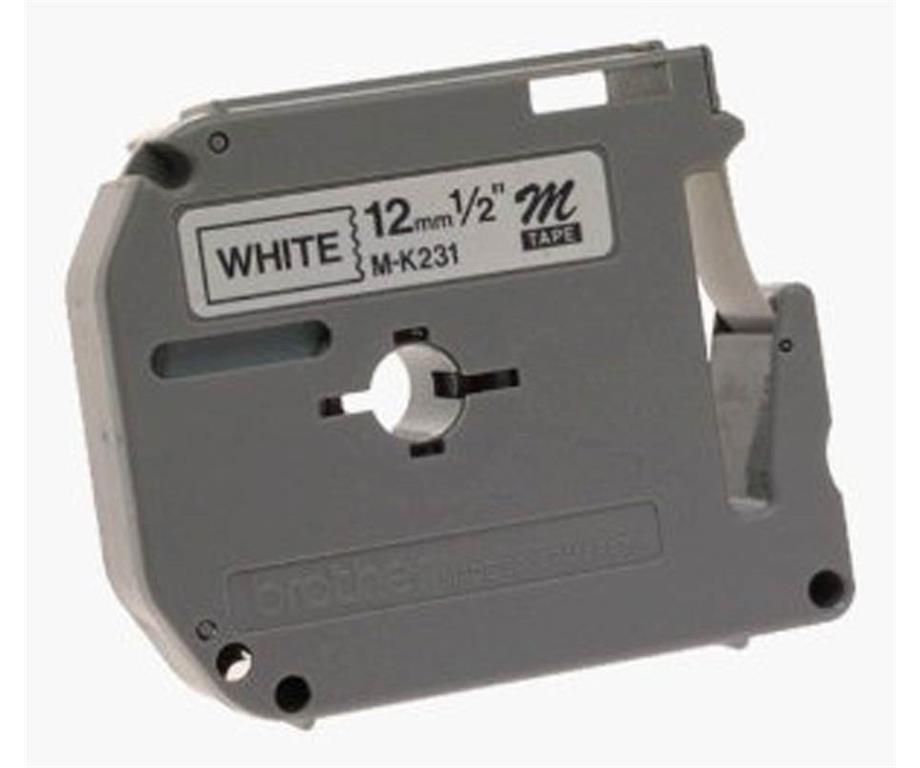 Brother Mk231 Bel/Črn 12mm