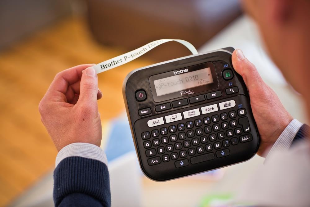 Brother PT D210, tiskalnik nalepk