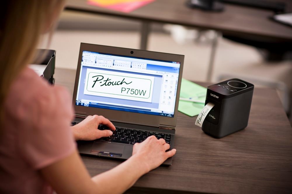 Brother PT P750W, tiskalnik nalepk