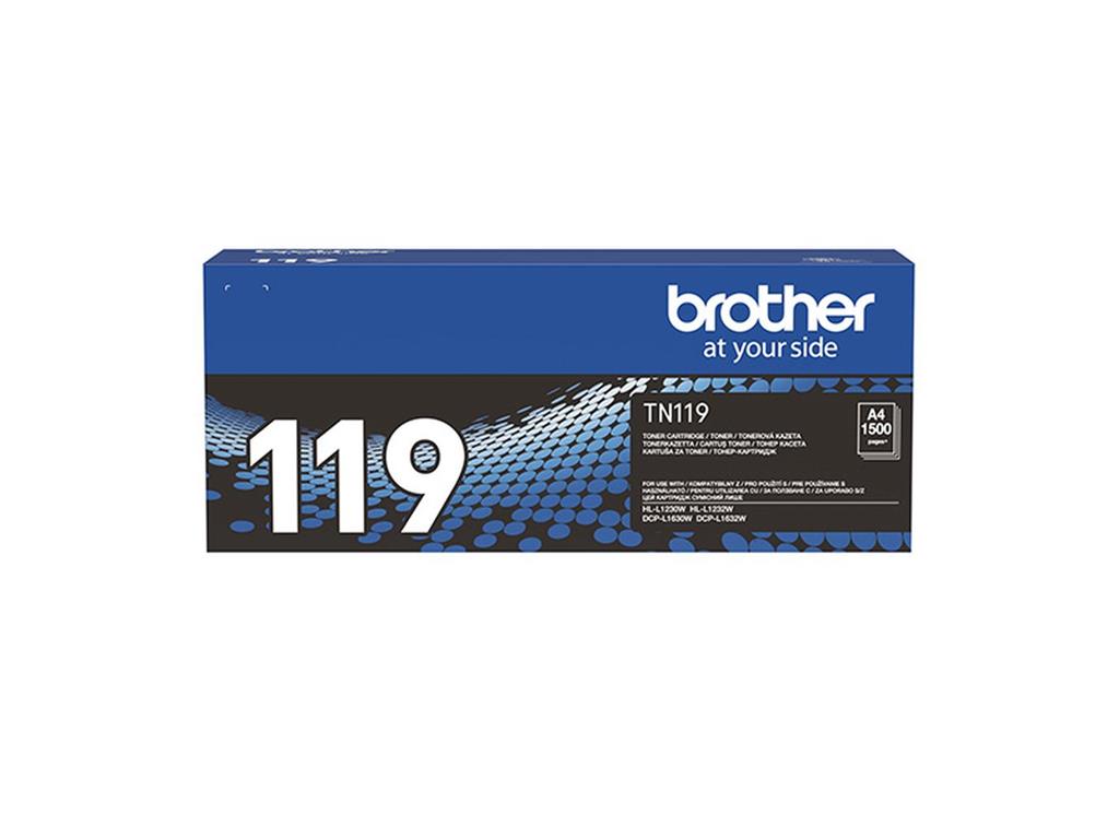 Brother Toner TN119, črn, 1.500 strani