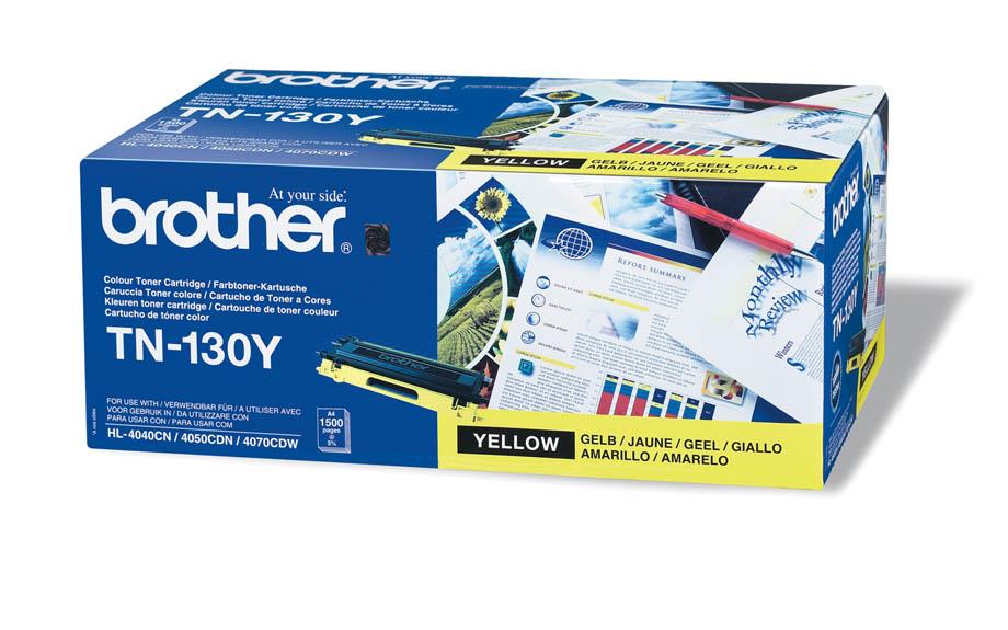 Brother Toner TN130Y, yellow, 1.500 strani