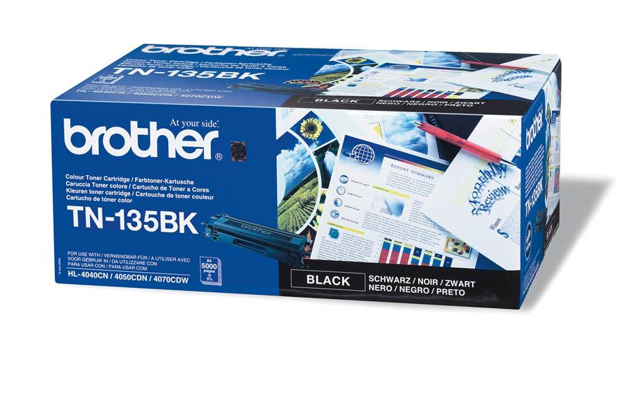 Brother Toner TN135BK, črn, 5.000 strani