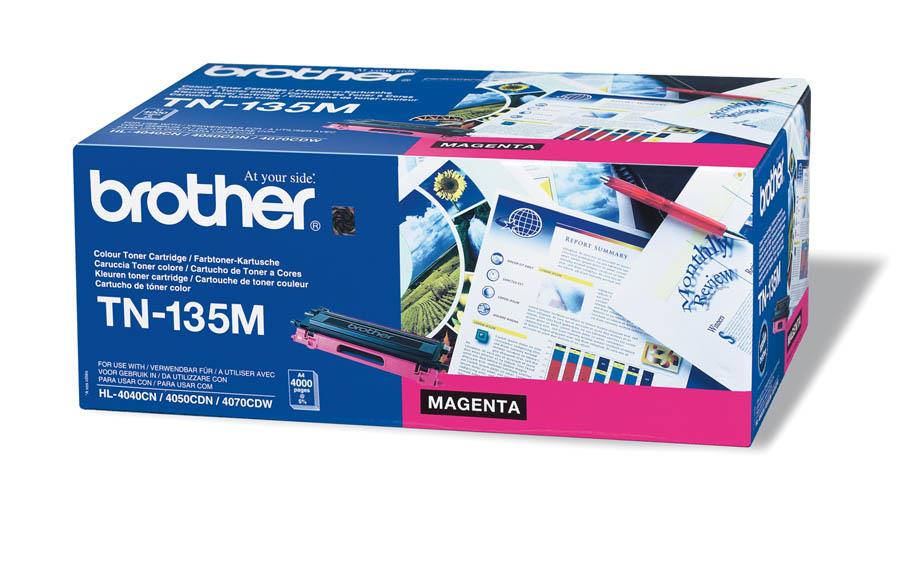 Brother Toner TN135M, magenta, 4.000 strani