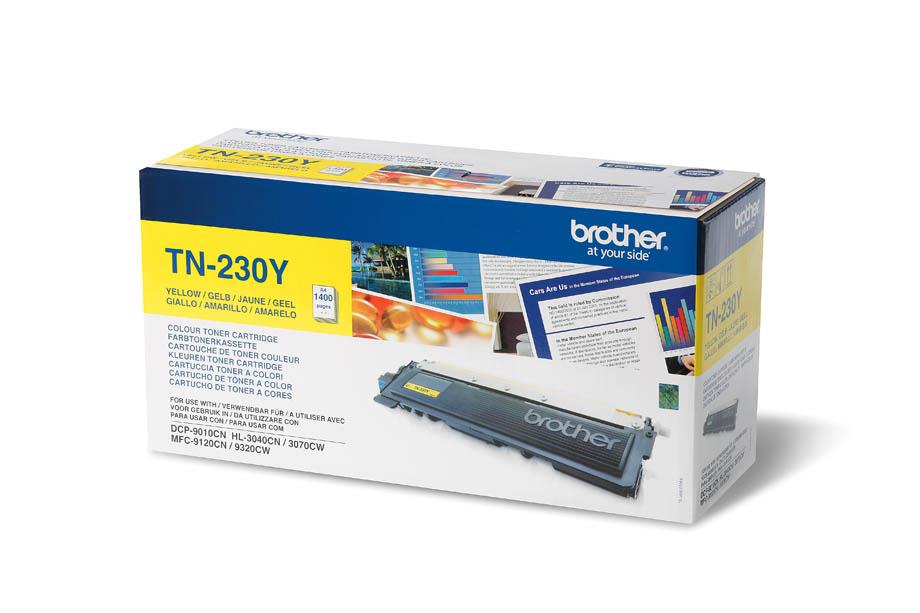 Brother Toner TN230Y, yellow, 1.400 strani