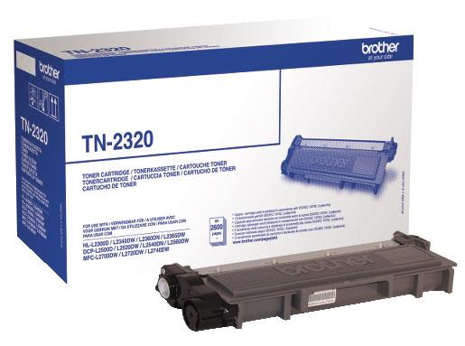 Brother Toner TN2320, črn, 2.600 strani