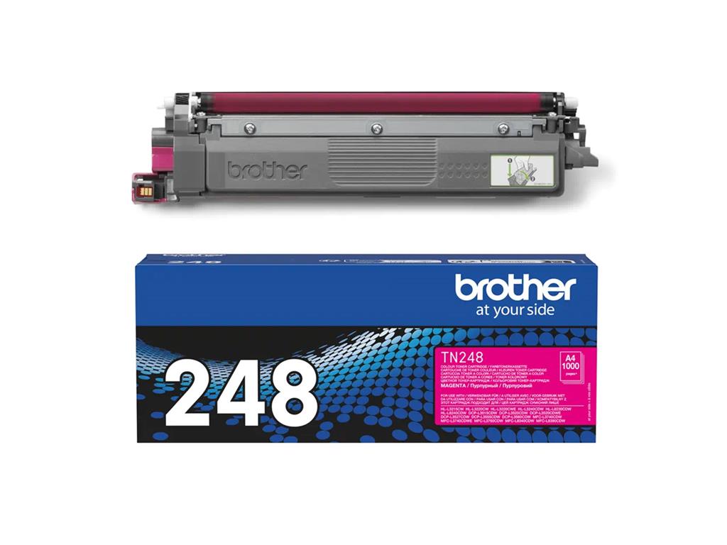 Brother Toner TN248M, magenta, 1.000 strani