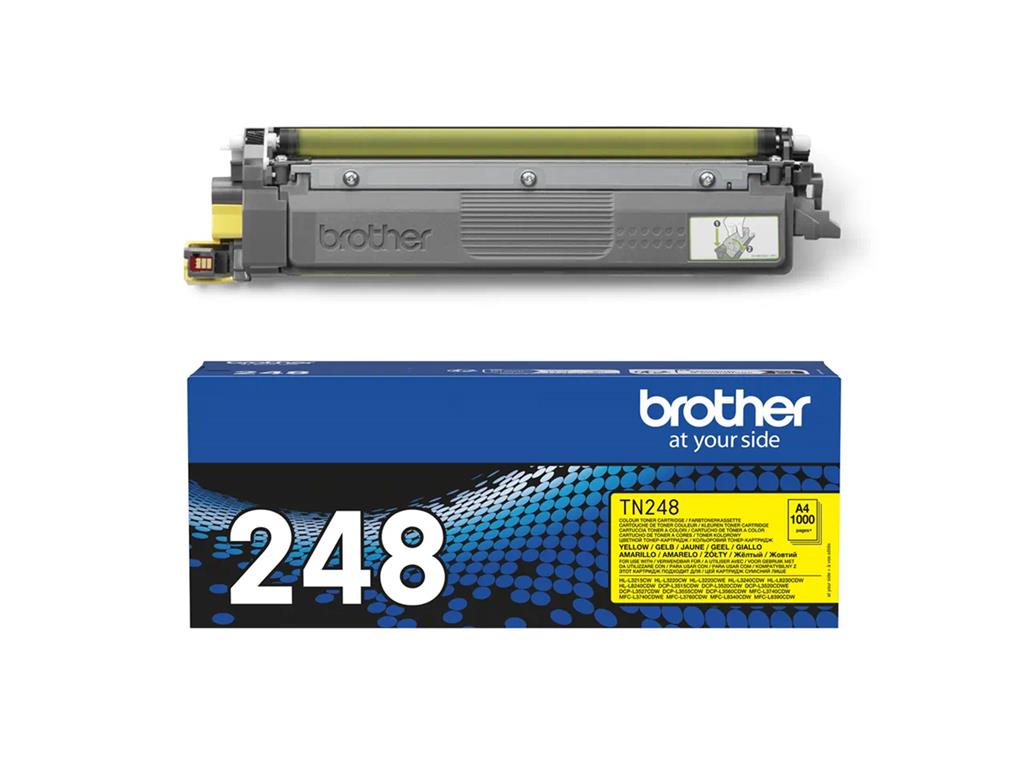 Brother Toner TN248Y, yellow, 1.000 strani