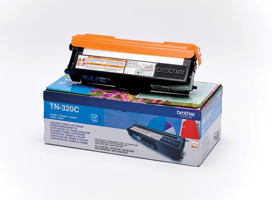 Brother Toner TN320C, cyan, 1.500 strani