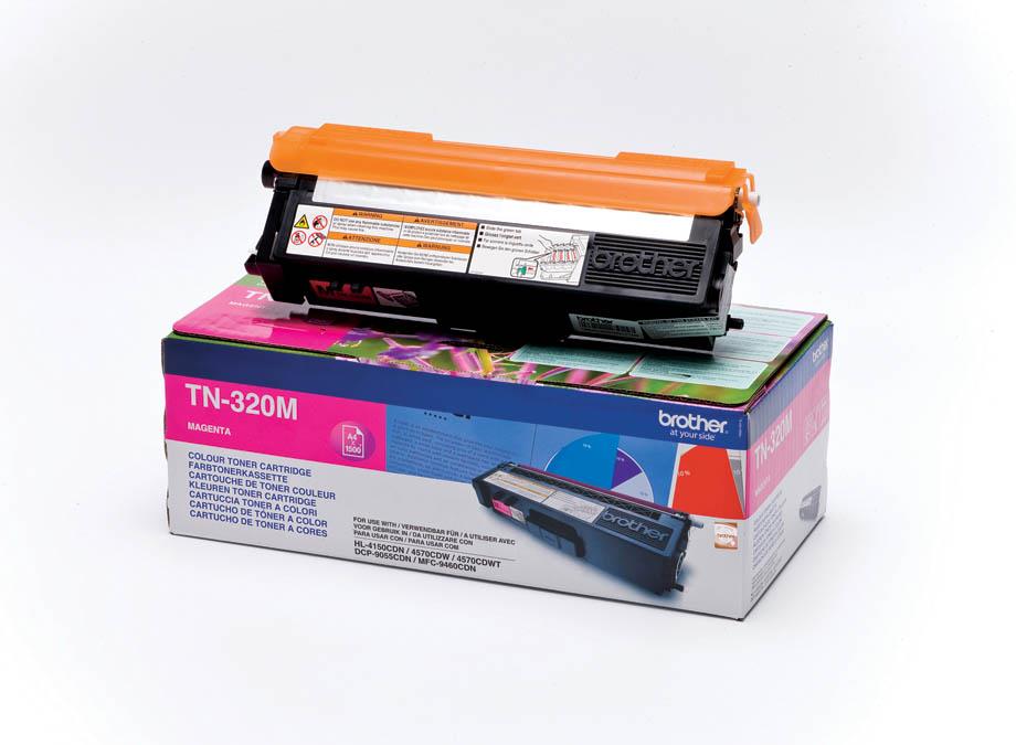Brother Toner TN320M, magenta, 1.500 strani