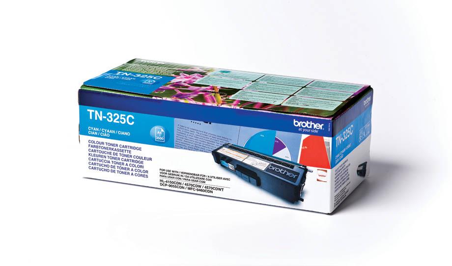 Brother Toner TN325C, cyan, 3.500 strani