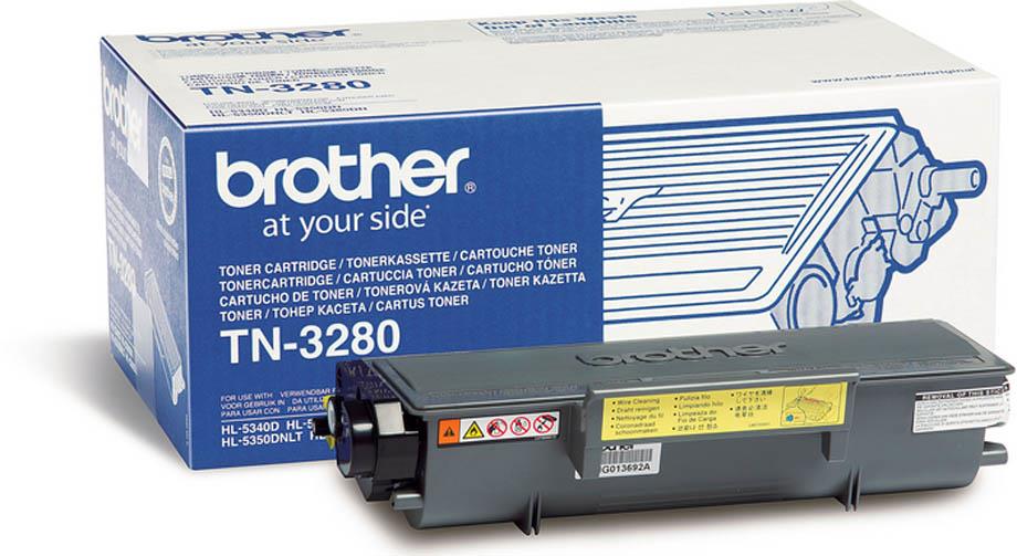 Brother Toner TN3280, črn, 8.000 strani