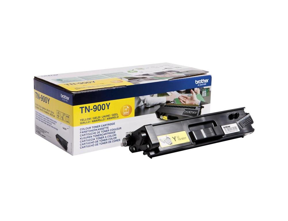 Brother Toner TN900Y, yellow, 6.000 strani