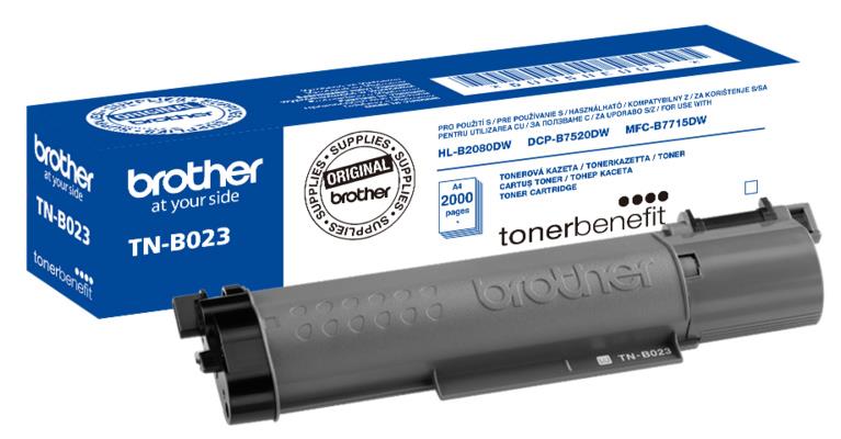Brother Toner TNB023, črn, 2.000 strani