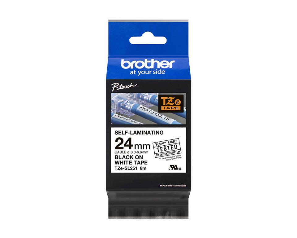 Brother TZE-SL trak samolaminirni bel