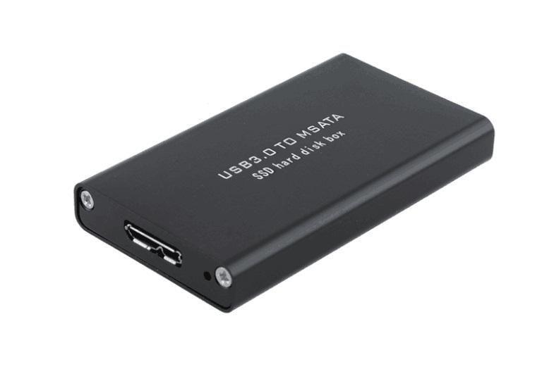 CoreParts Ohišje za mSATA SSD na USB3.0