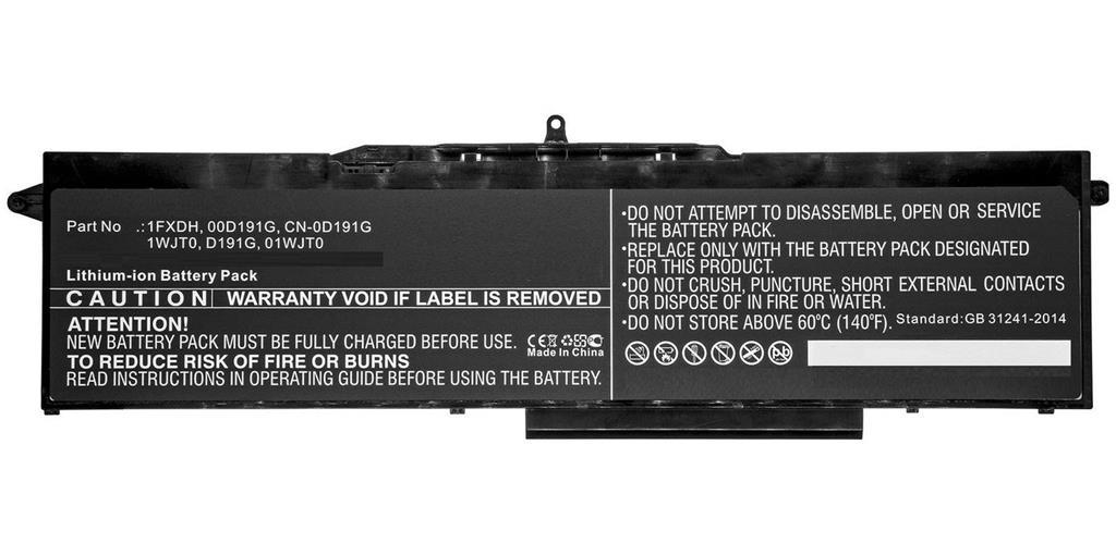 CoreParts Baterija za prenosnik Dell 99.33Wh