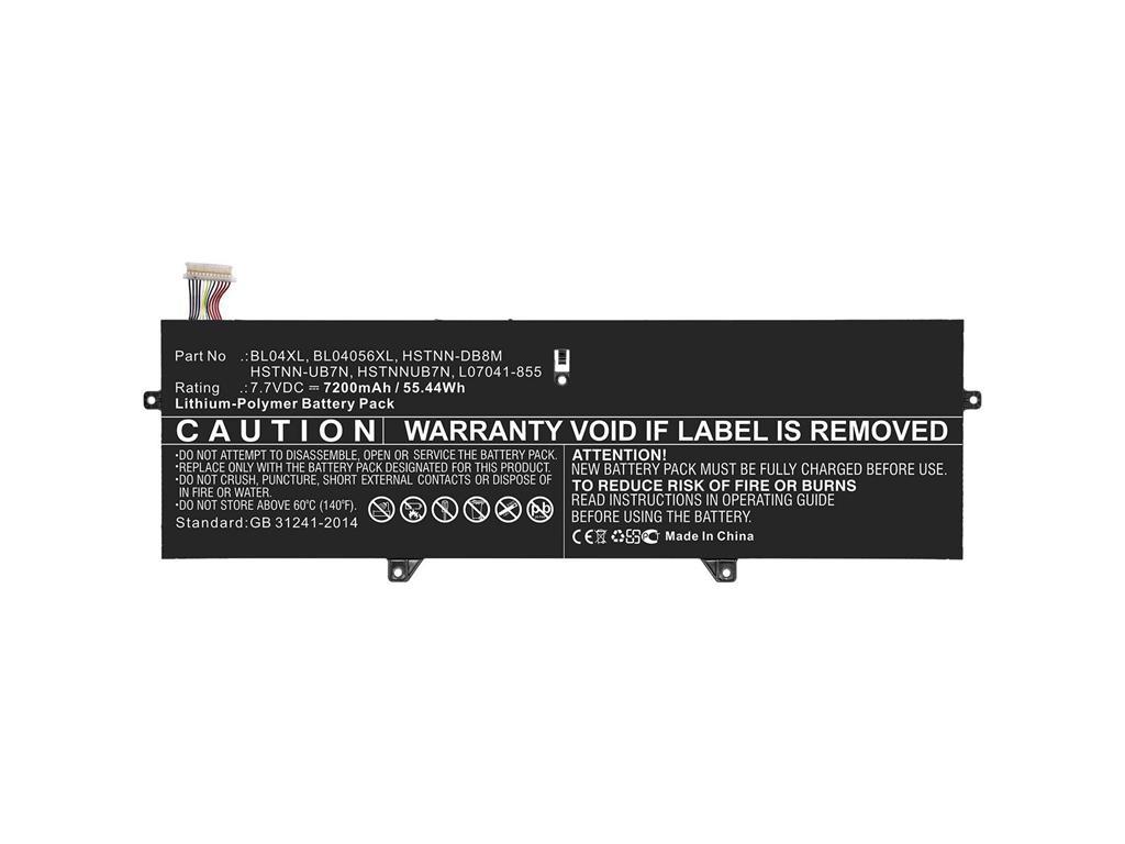 CoreParts Baterija za prenosnik HP 52.36Wh