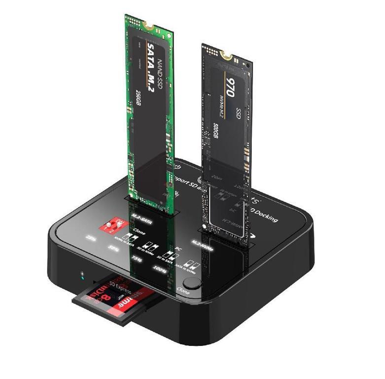 CoreParts USB3.2 Type-C (10Gbps) M.2 SATA/NVMe SSD