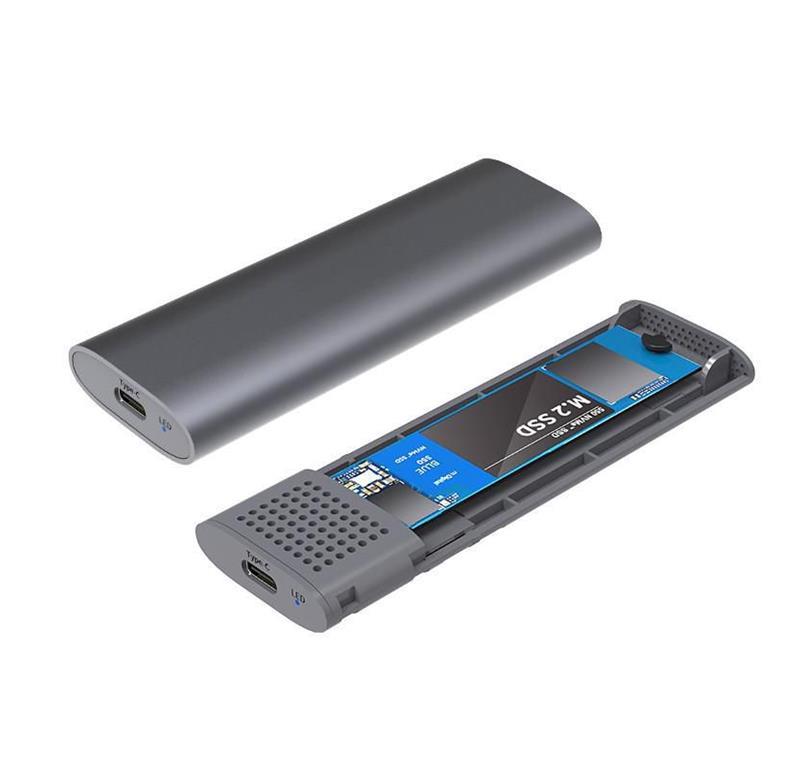 CoreParts Ohišje za USB3.2 Type-C M.2 PCIe NVMe
