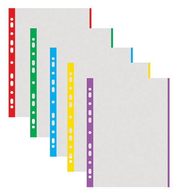 Donau Ovojnice U A4 mat 40 mic, BARVE rob